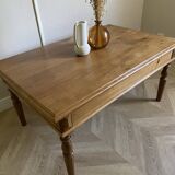 Large solid wood coffee table