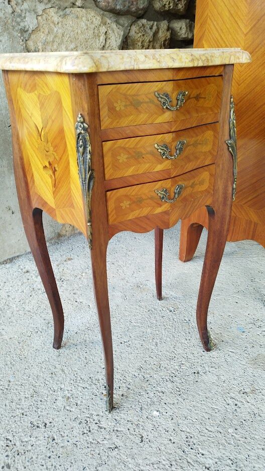 Bedside table Louis XV