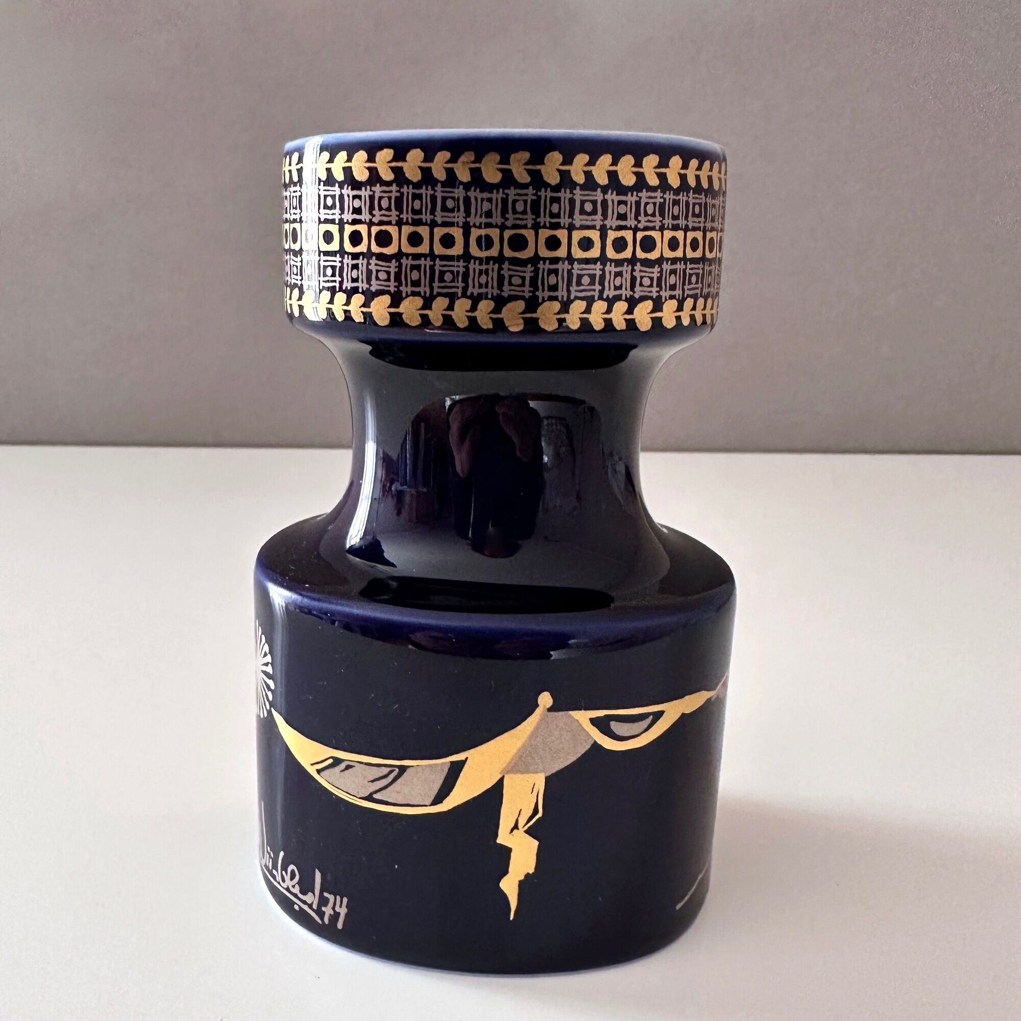 Rosenthal Björn Wiinblad candle holder from 1001 Nights, 70's