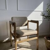 Set of 6 designer wooden chairs