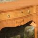 English-made enfilade in Louis XVI style with light wood veneers.