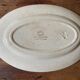 Gien earthenware dish, Bellegarde model, hand-painted