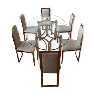 Vintage Romeo Rega dining set