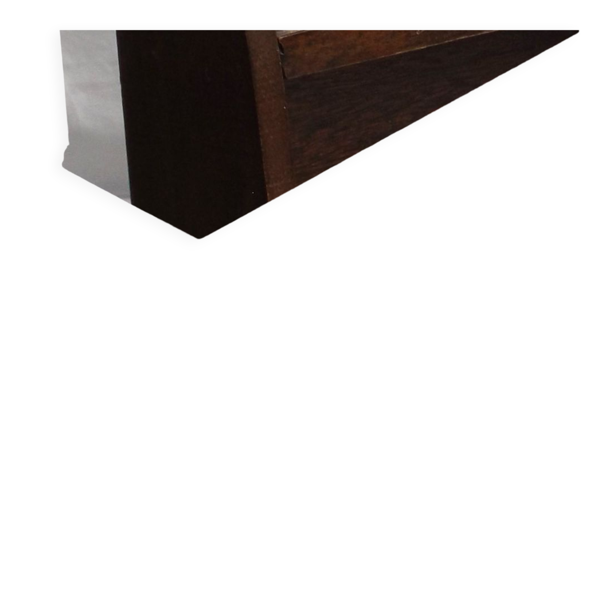 Plywood wall shelf