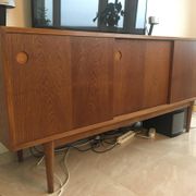 Enfilade moderne scandinave, années 1960 / Chêne massif