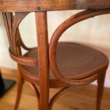 J-J Kohn circa 1900 desk chair stamped and labeled