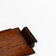 Plateau de service en bois massif de style Art Déco – Années 40-60