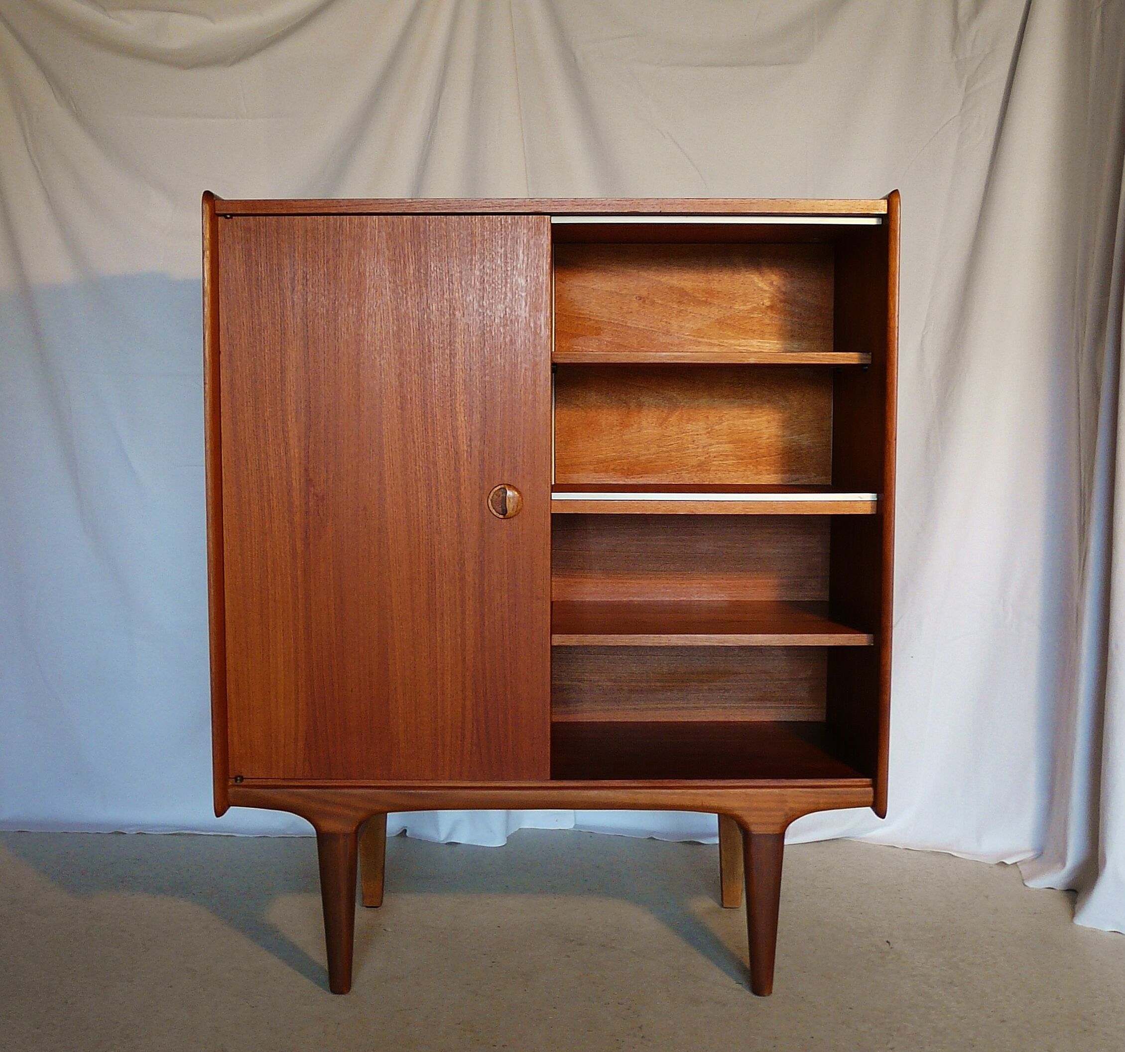 Scandinavian vintage teak bar furniture