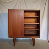 Scandinavian vintage teak bar furniture