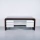 ROSEWOOD DESK MICHEL BOYER TFM EDITION 1970s ROTHSCHILD BANK