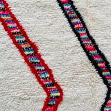 Tapis berbère Azilal gros zigzag 152 x 200