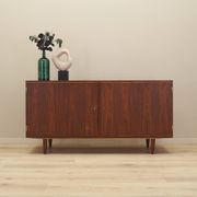Walnut cabinet, Danish design, 1970s, designer: Carlo Jensen, manufacturer: