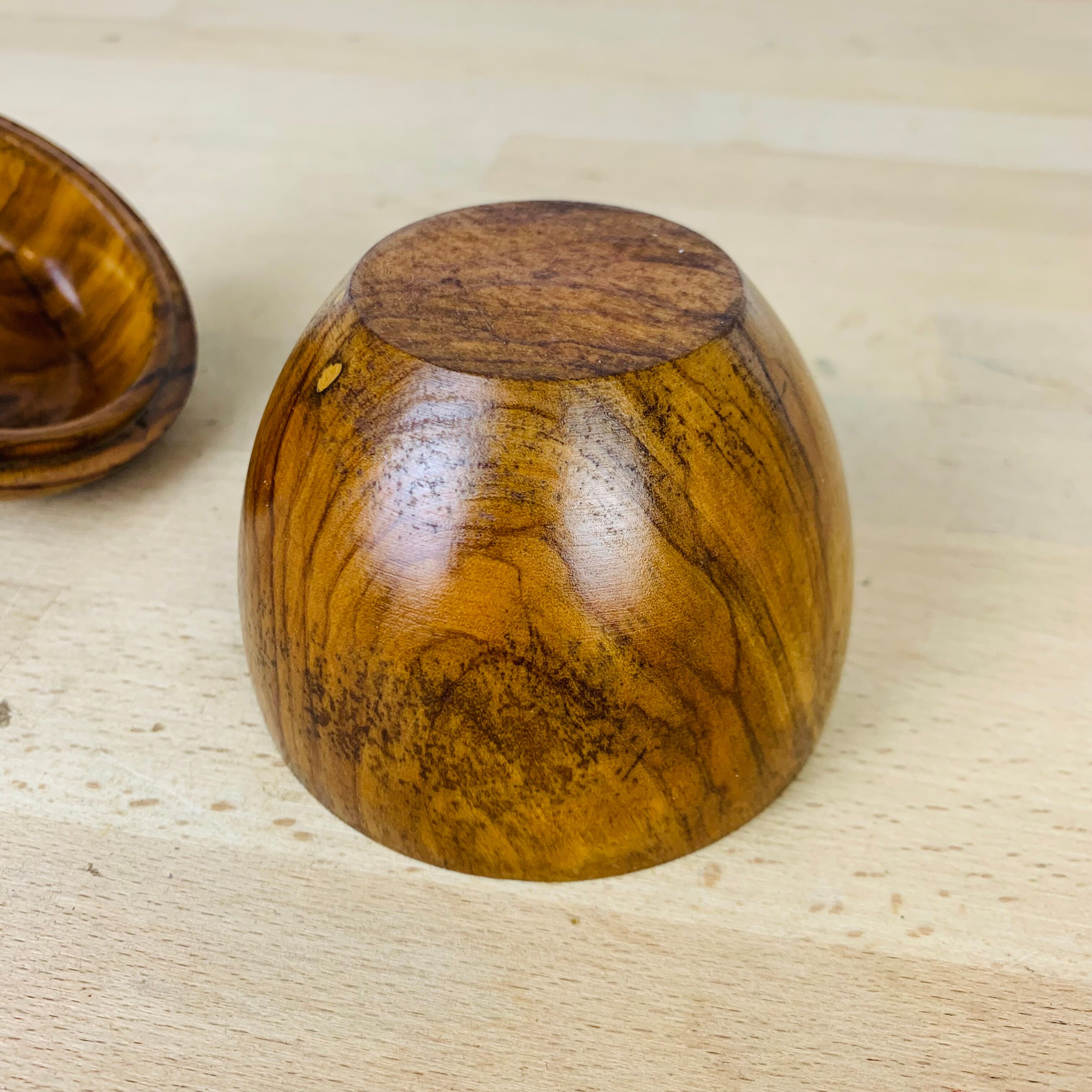 Olive wood apple box