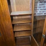 Art Deco mahogany library from the 1930s.