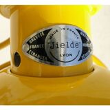 Jieldé lamp yellow 2 arms of Jean Louis Domecq