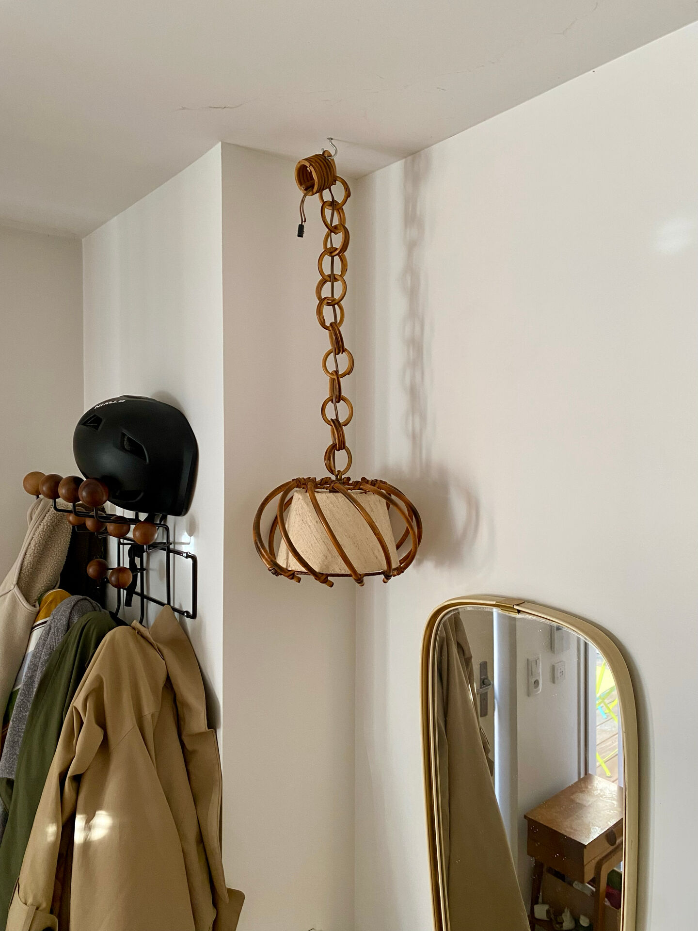 Vintage Louis Sognot pendant light