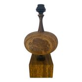 Travertine lamp