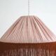 Beautiful suspension — earth stripes, bohemian fringes