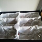 Crystal wine glasses