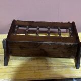 Vintage wooden magazine rack, Denmark