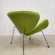 Dutch design Artifort easy chair Pierre Paulin F437 Orange Slice ‘Green’