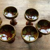 Ceramic ice cream cups