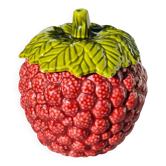 Raspberry slip pot
