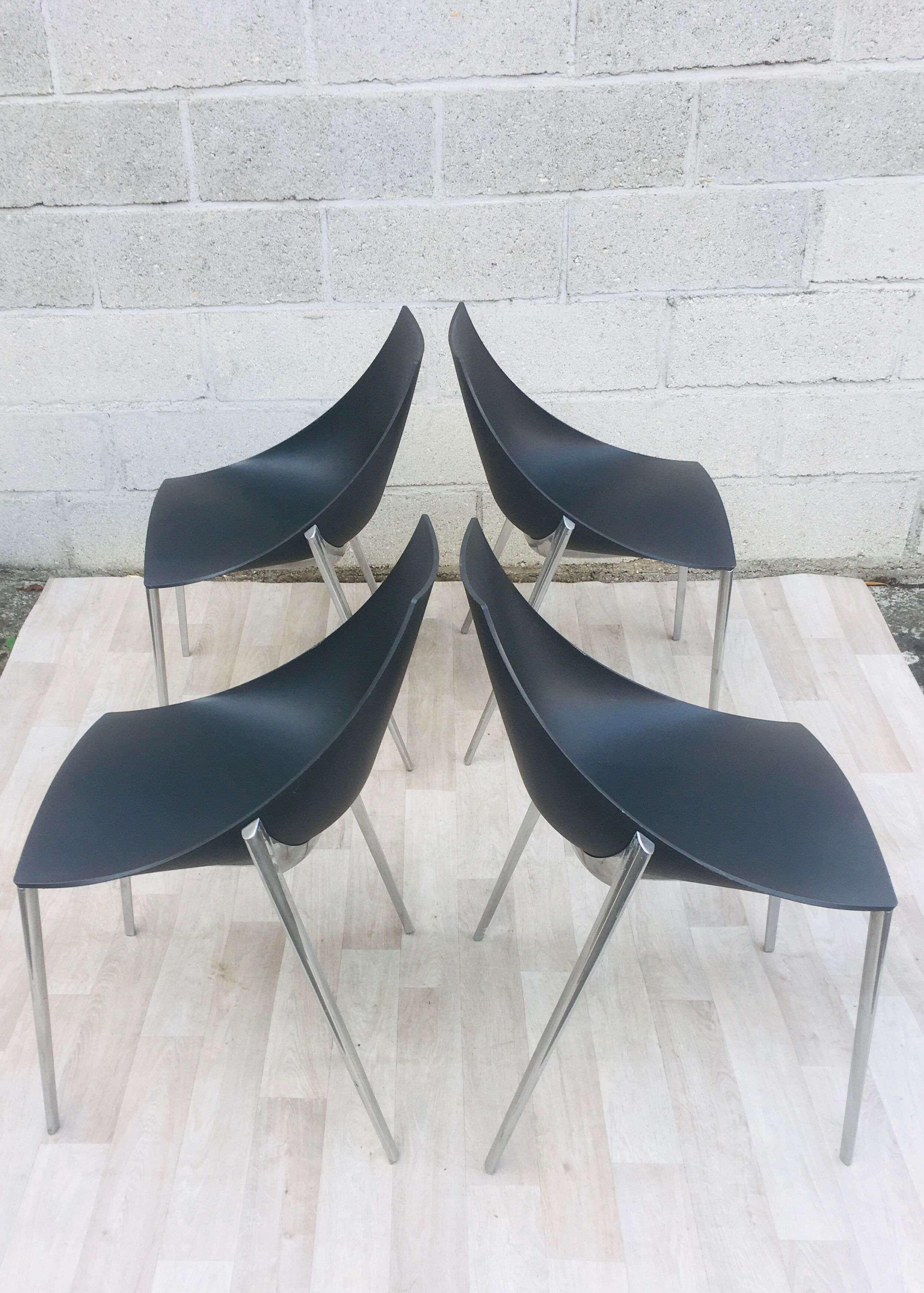 Vintage Chairs Compass Legs S22 Holland