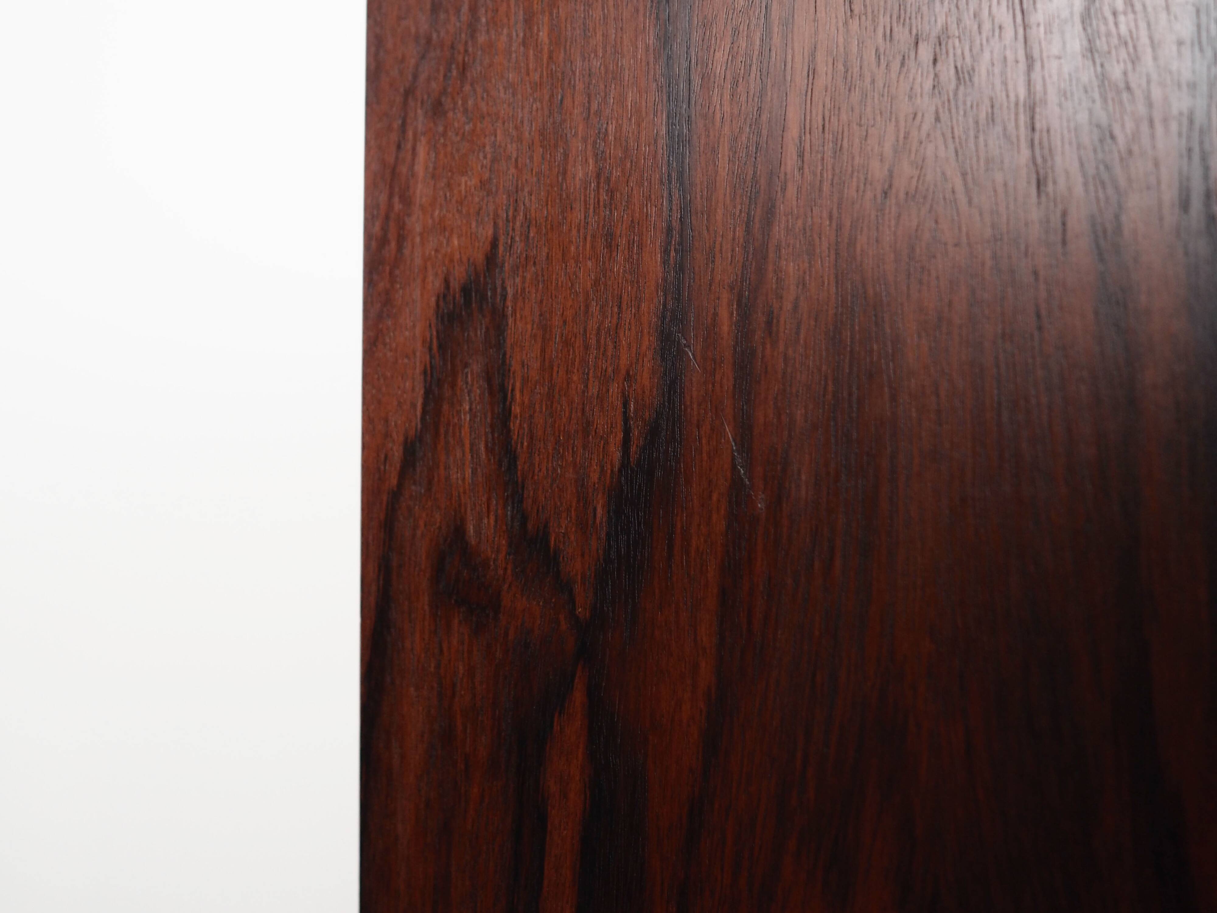 Rosewood bookcase, Danish design, 1970s, manufacturer: Omann Jun