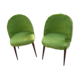 Pair of moumoutte chairs