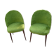 Paire de chaise moumoutte
