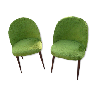 Pair of moumoutte chairs