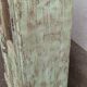 Armoire vitrée patinée verte