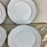 6 Antique Porcelain Plates Limoges France