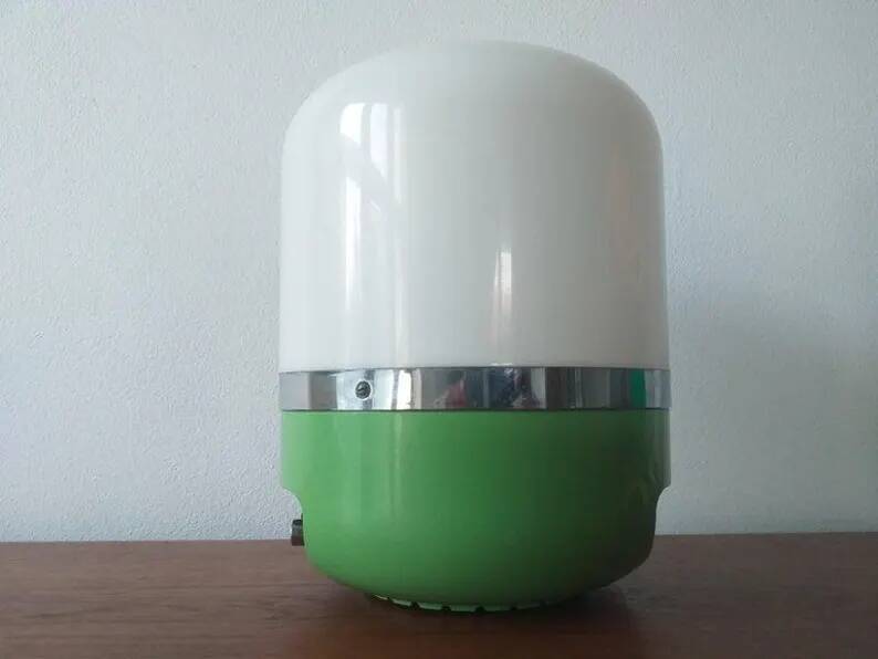 Midcentury Table Lamp, Space Age, Europhon, Design Adriano Rampoldi, Italy, 1970