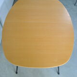 Liftable coffee table Smorrebrod 1960 in Teak