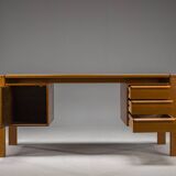 Mid-Century Teak Freestanding Desk from GV Møbler, 1960s
