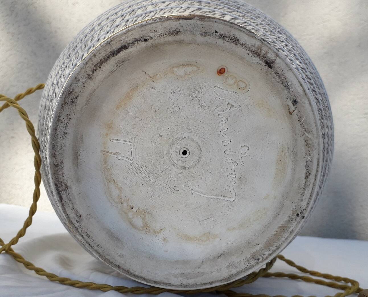 Brisdoux stoneware lamp base