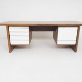 Large wenge desk, attributed to 't Spectrum, The Netherlands 1950's