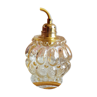 Vintage globe walking lamp
