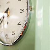 Vintage czechoslovak prim kitchen wall clock with timer, 1960s