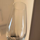 4 flutes stemmed glasses wine / champagne