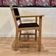 SUITE DE 4 FAUTEUILS ESTAMPILLE "HANS WEGNER" 1960.