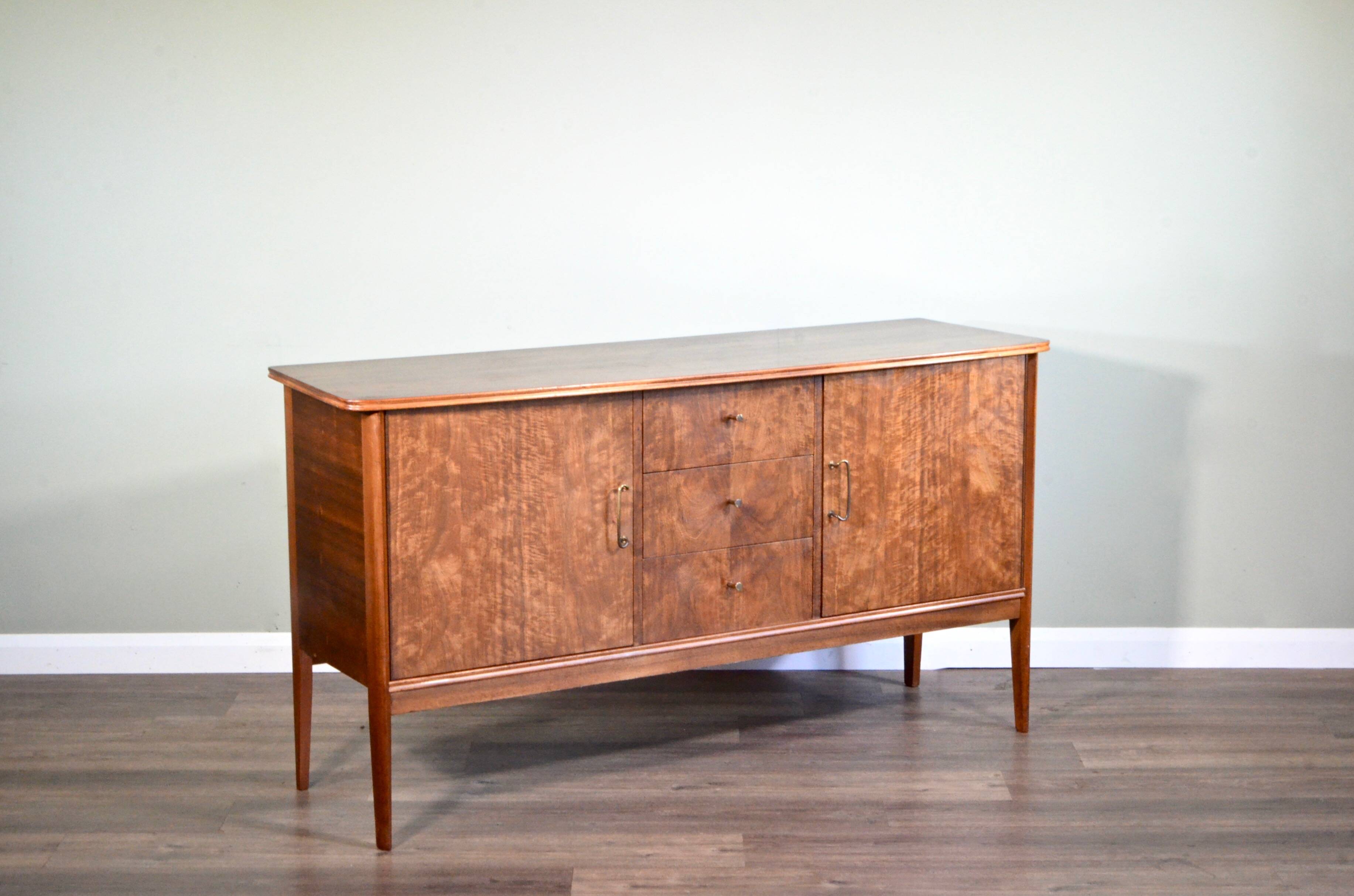 Mid-Century Vanson for Heal Teak and Rosewood Sideboard, Vintage