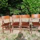 Pair of folding bistro chairs Baumann