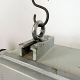 Industrial Grey Tube Light from Elektrosvit, 1970s