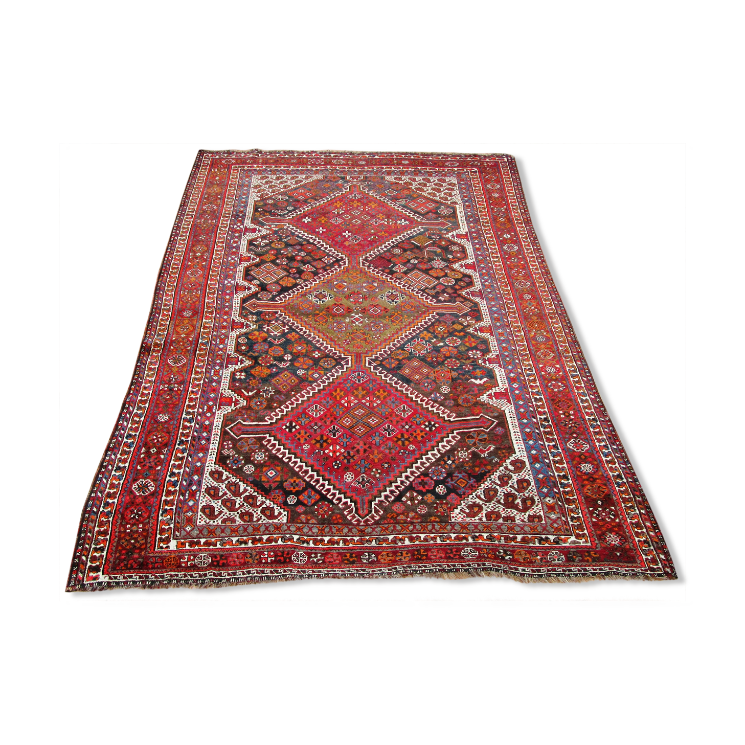 Persian rug vintage wool 300 x 200 cm