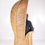Rattan armchair
