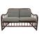 Mid-century modern bamboo canapé by Gervasoni