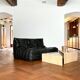 Ligne Roset vintage travertine nesting coffee tables